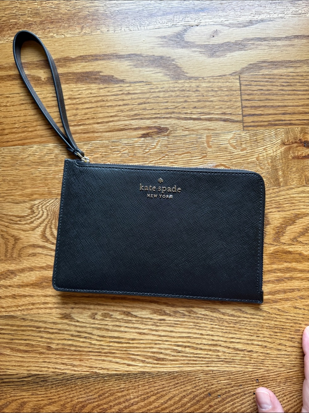 Kate Spade Black Wristlet